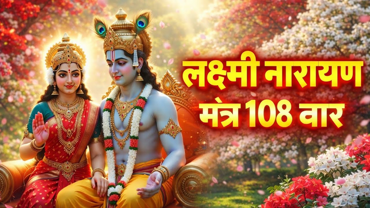 लक्ष्मी नारायण मंत्र 108 बार 🔥 | शुक्रवार को सुनें धन वर्षा होगी | Laxmi Narayan Mantra 108 Times