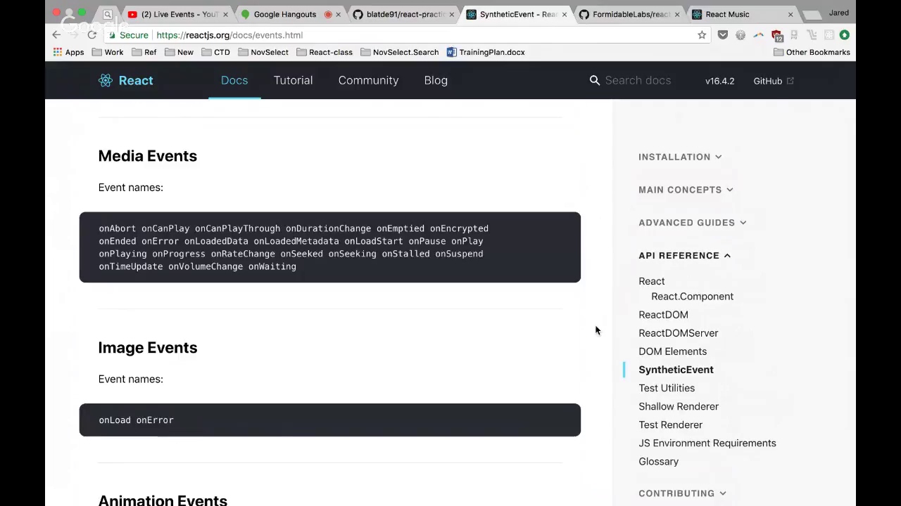 Code the Dream - React Class - Q & A and Fun - YouTube