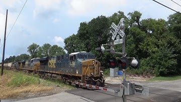 CSX ES40DC 5224 w/ Nice K5LA Leads Loaded Grain G108-13 on 8/14/21