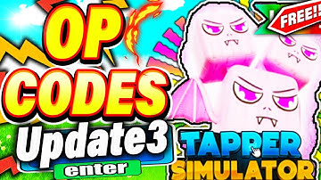 (2022) ALL *NEW* SECRET OP CODES! Roblox TAPPER Simulator( NEW UPDATE) Codes!