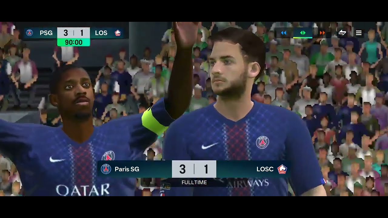 Ea sports fc 26 gameplay Paris saint germain vs losc lille ligue 1