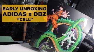 Early Unboxing Adidas X Dragon Ball Z Cell Prophere