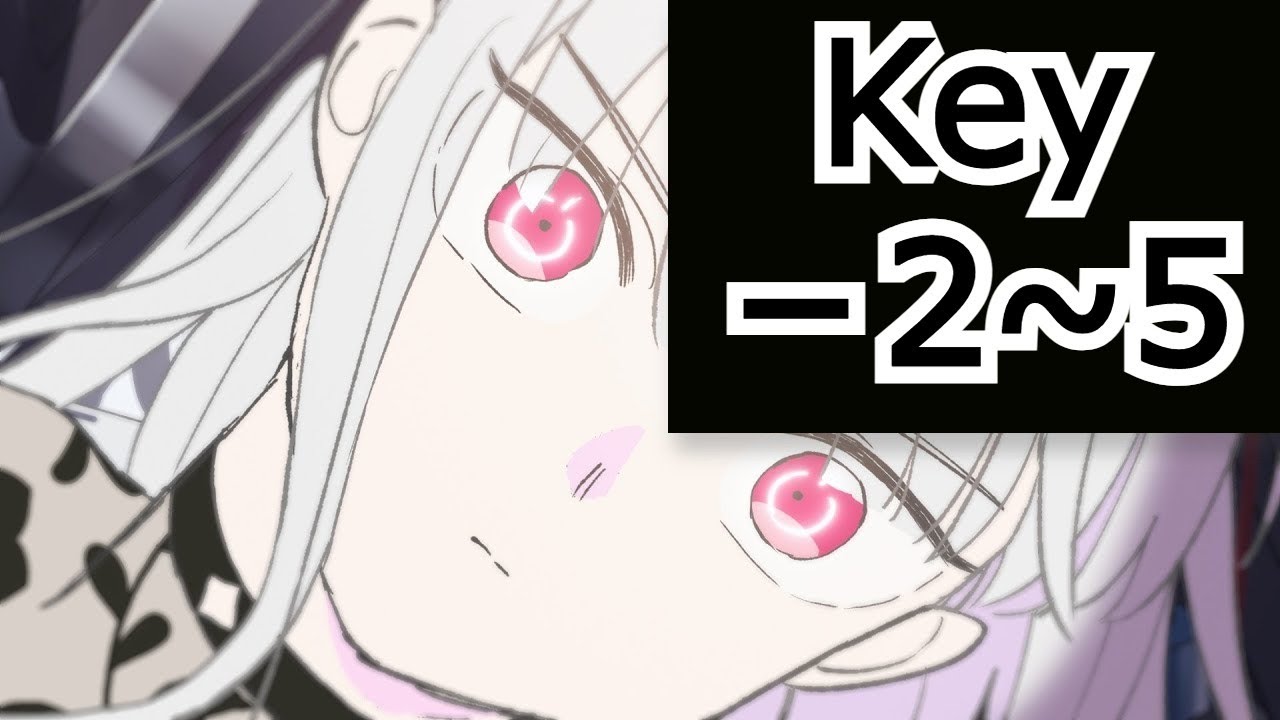 ボーカル有/ニコカラ】 Key-2～5 アンドロイドガール キー下げ - YouTube