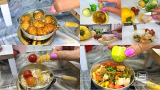✅🆗 the best of cooking miniature food recipe chicken pizza Rice chicken chicken barbecue sauce