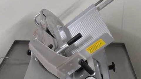 Bizerba Meat Slicer Video