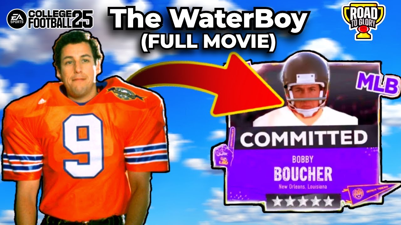 I Put The WaterBoy in CFB 25! (FULL MOVIE)
