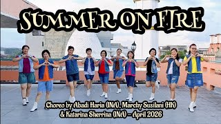 Summer On Fire Line Dance  Choreo By Abadi Haria Marchy Susilani U0026 Katarina Sherrina  April 2026