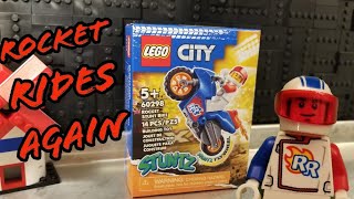 LEGO CITY 60298 Rocket Stunt Bike