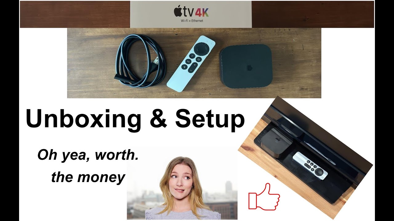 Apple TV 4K 2022 128GB WIFI + Ethernet: Unboxing, Setup & First