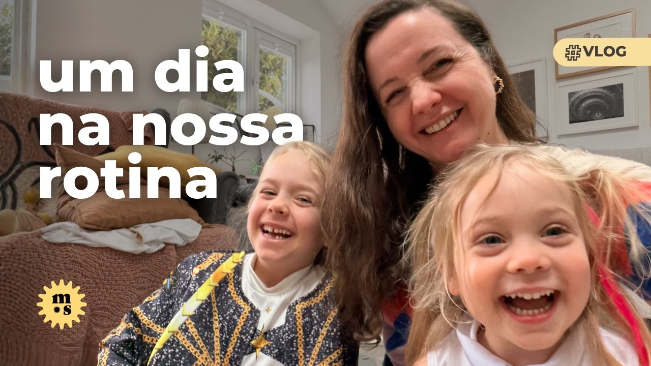 Vlog de rotina de um dia inteiro com as crianças de férias