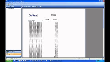 Management Reporter Report Viewer