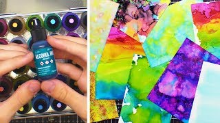 How to use Alcohol Inks: An In-Depth Alcohol Ink Tutorial!