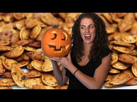 How to Carve a Pumpkin - Roasted Pumpkin Seeds Recipe