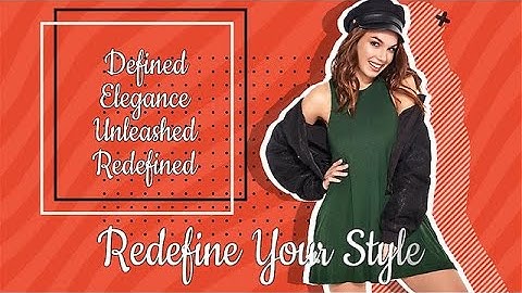 Create a Fashion Intro Video - MakeWebVideo.com