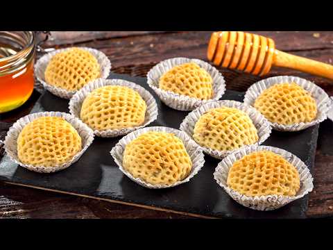видео: Рецепт песочного песочного теста в сотах с ореховой начинкой. Уникальные закуски для вечеринки