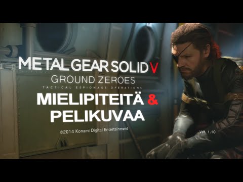 Video: MGS5: Ground Zeroes -myynti Kolminkertaistui PS4: Llä Xbox One: Lla