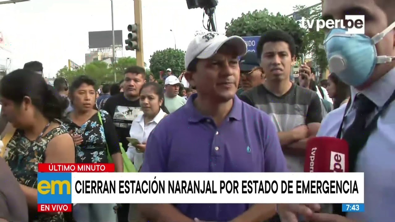 Coronavirus en el Perú: Cierran estación Naranjal por estado de emergencia