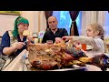 A Day In The Mountains With Lyuba Veal Leg In A Carpathian Oven A New Rabbit House A Day In The Mountains With Lyuba Veal Leg In A Carpathian Oven A New Rabbit House