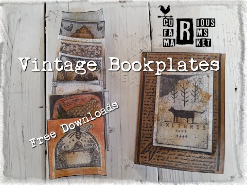 Carmen's Curious Idea: Vintage Bookplates