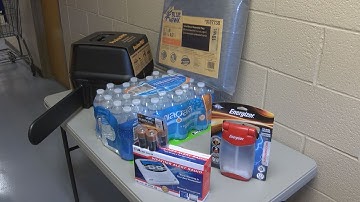 What to pack in your severe weather emergency kit