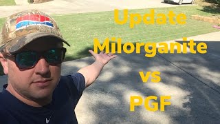 Milorganite vs Pgf UPDATE. Who do you think won?
