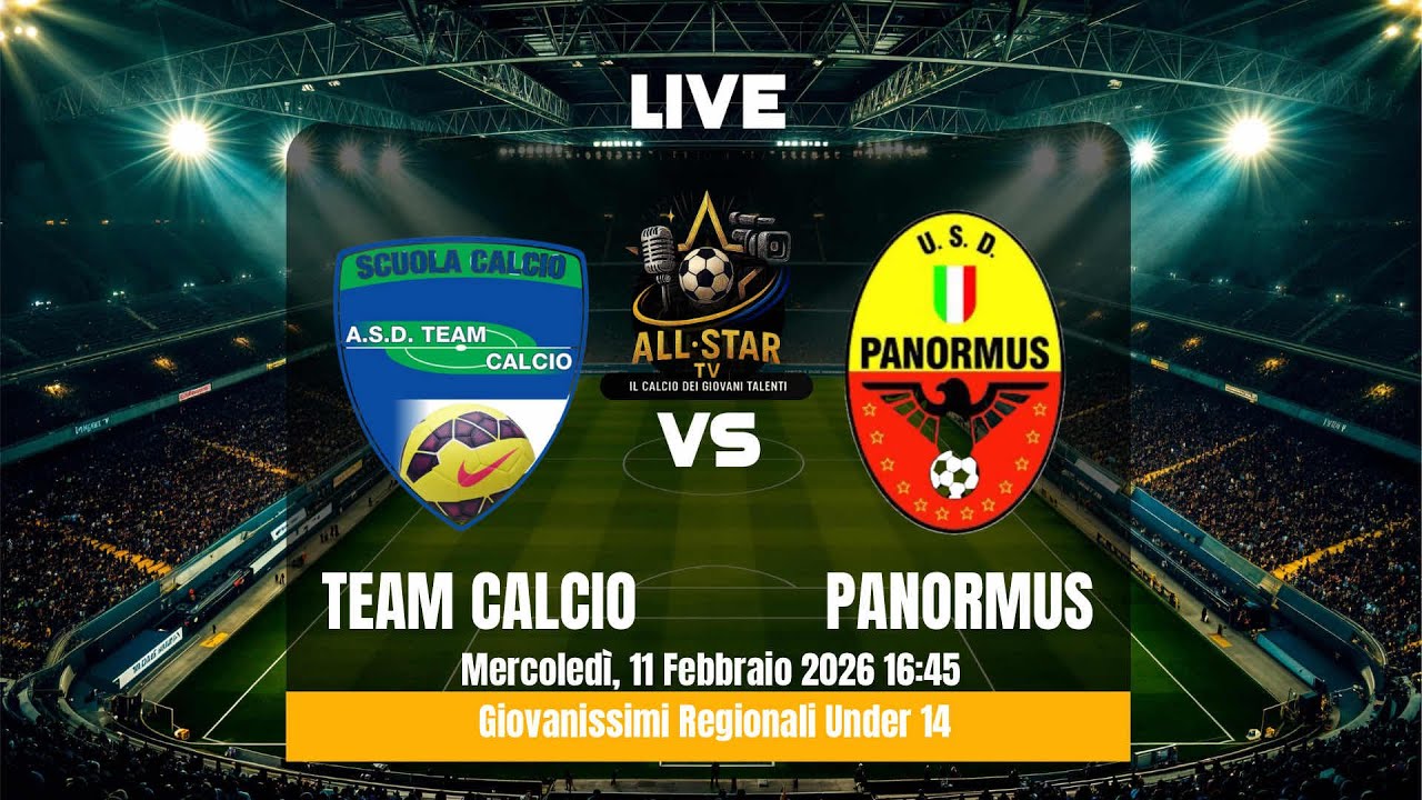 Giovanissimi Regionali Under 14 TEAM CALCIO-PANORMUS