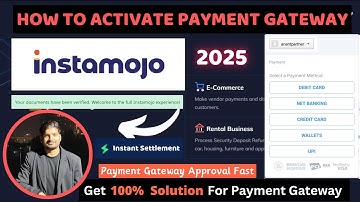 how to create Instamojo payment gateway,instamojo rejected,instamojo account activated,instamojo