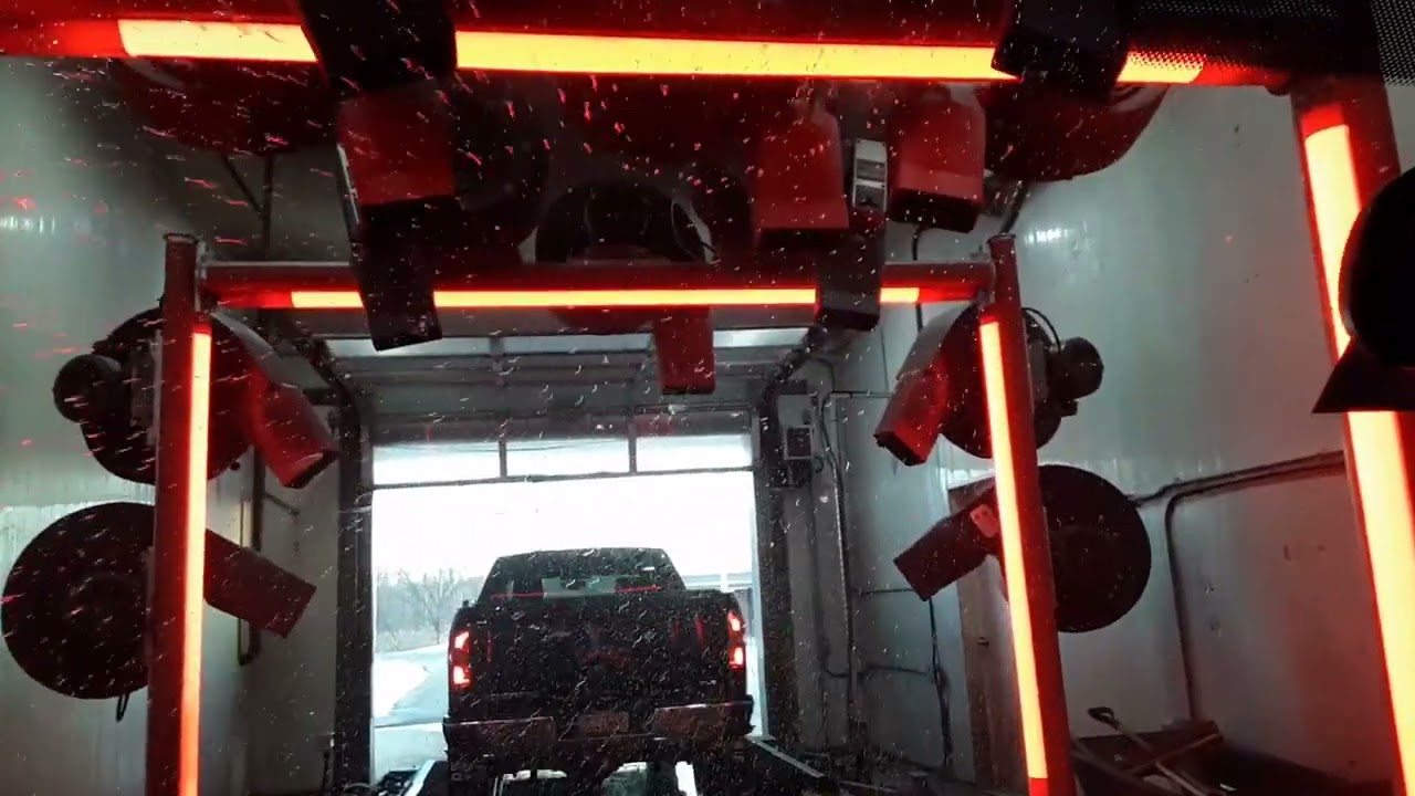 Aldermans automated car wash rutland vt YouTube