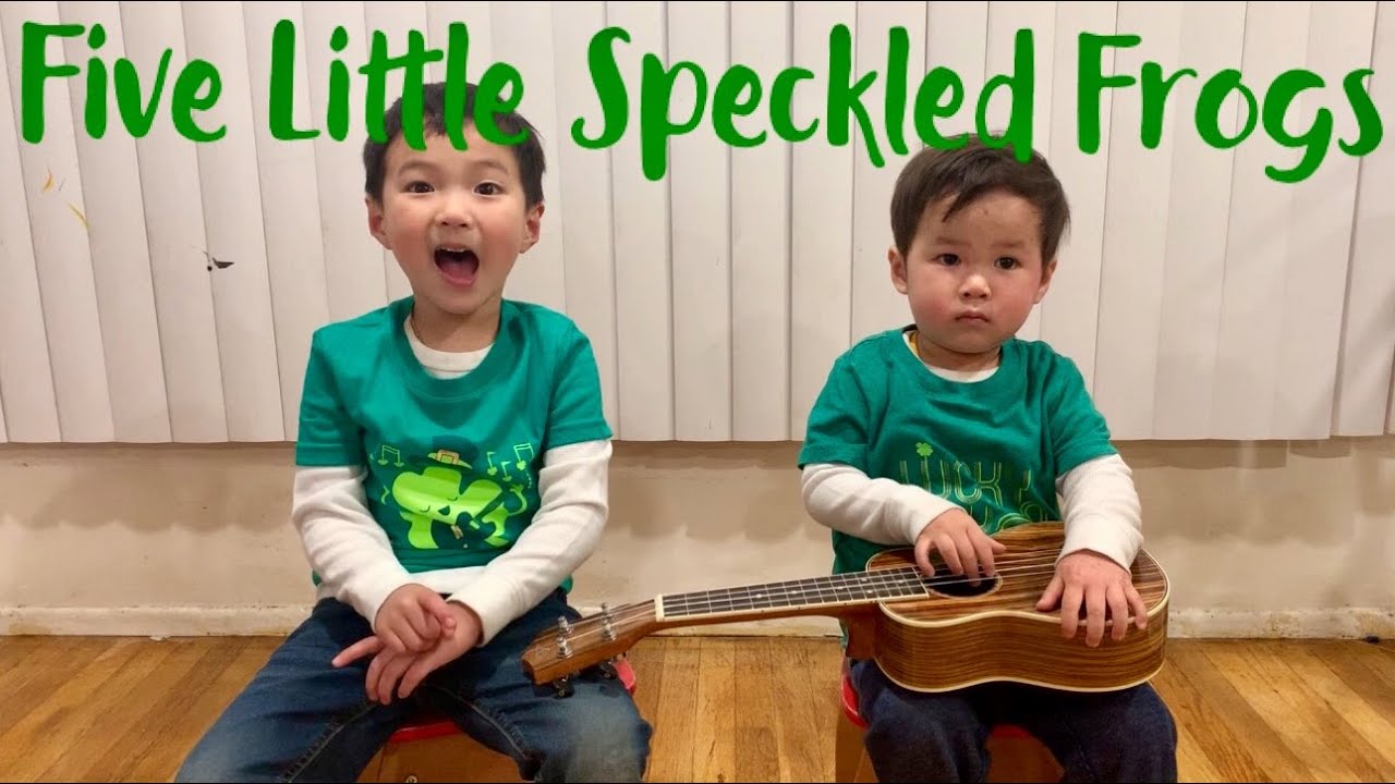 Five Little Speckled Frogs / St. Patrick’s Day / Sing Along Children ...