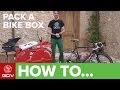 How To Pack A Bike Box