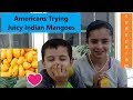 Americans Eating Mango for the First Time!