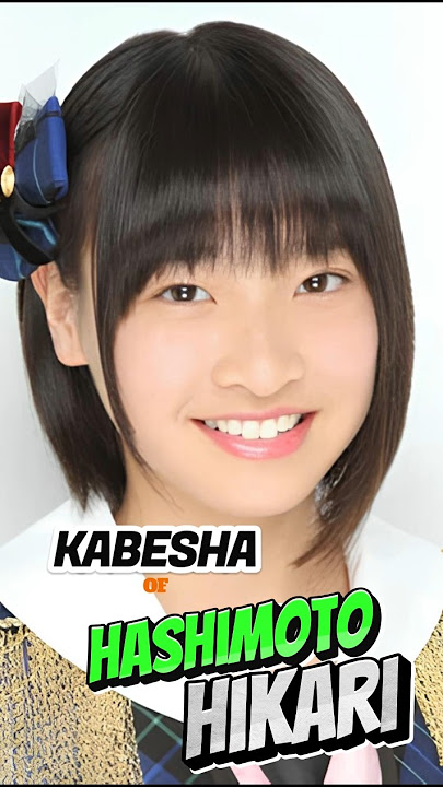 AKB48 Hashimoto Hikari (Kabesha) - Generated by AI | Idol 48 #AKB48 #idol #anime