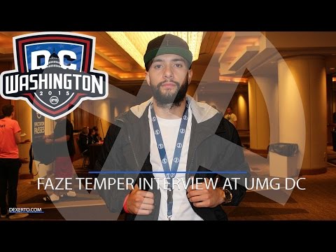 FaZe Temperrr Interview at UMG DC