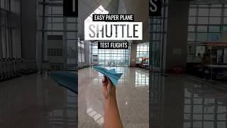 Simple #paperairplane - Shuttle. Will you make it?