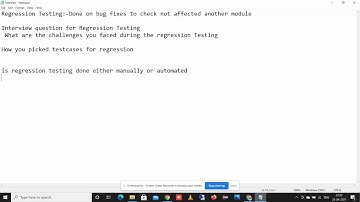 Regression Testing Tutorial | Software Testing | For Beginner