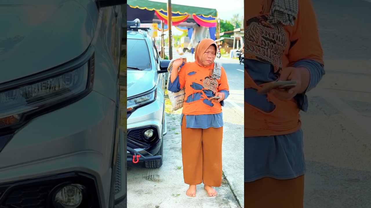 A poor woman tried to clean a car 💔 the driver got angry… but what happened next will touch ❤️🚗