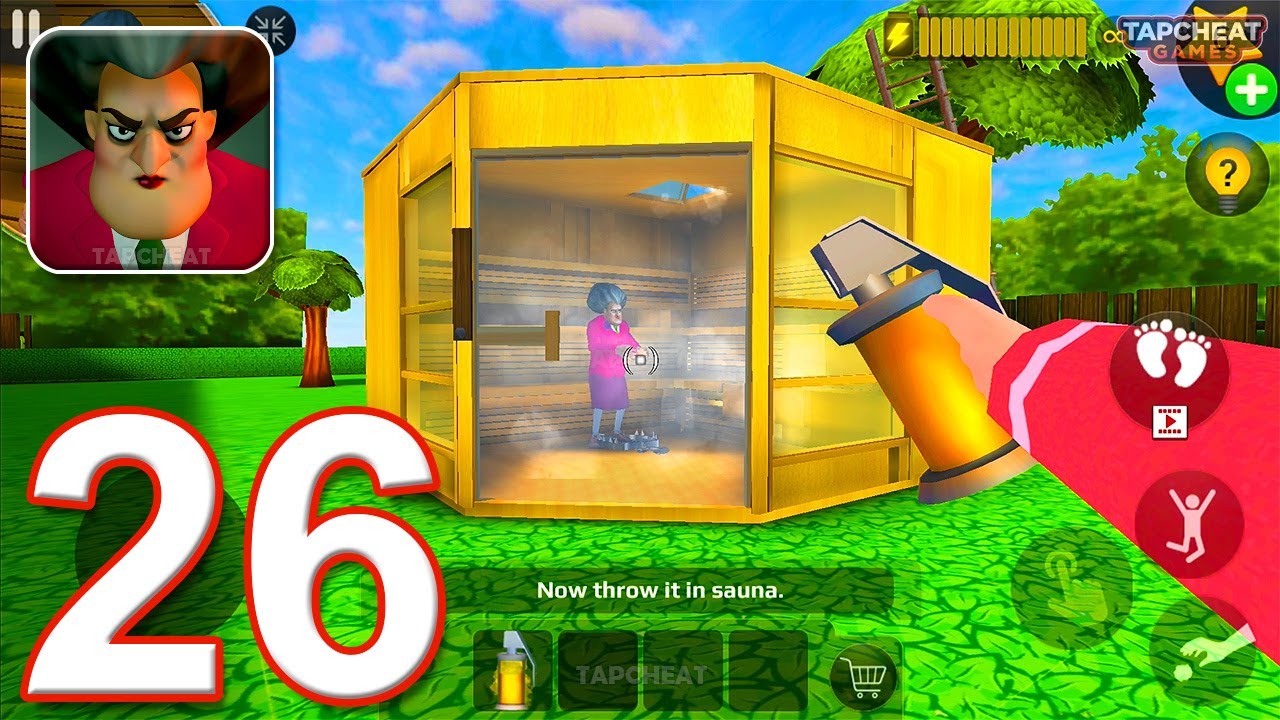 Scary Teacher 3D - Gameplay Walkthrough Part 26 - Chapter 1 Funny Pranks Miss T (Android, iOS)