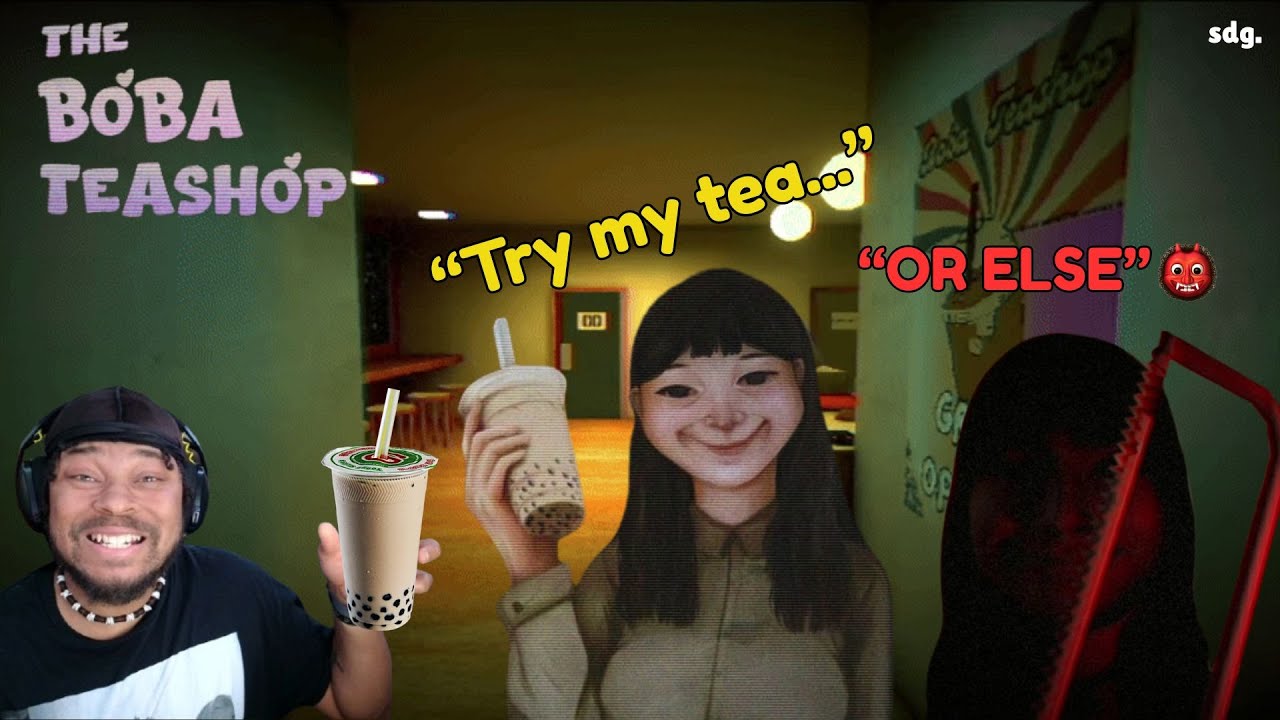 WORKIN AT A HAUNTED BOBA SHOP (The Boba Teashop Gameplay) - YouTube