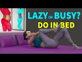 DAY 1 OF 15 | LAZY OR BUSY TO WORKOUT? DO IN BED & LOOK YOUR BELLY IN MIRROR AFTER 15 DAYS