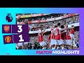 EPL Highlights: Arsenal 3 - 1 Manchester United | Astro SuperSport
