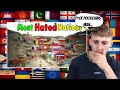 British Guy Reacting to The 10 Most Hated Countries in the World