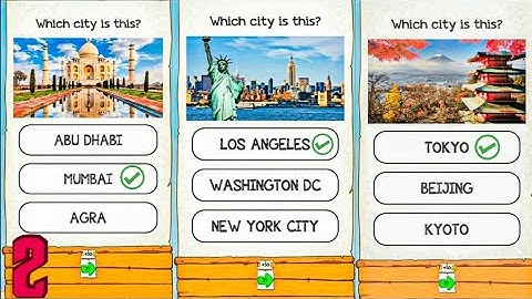 Braindom Riddle || CITY TRIVIA || full android gameplay walkthrough #android #braindom2 #braingames