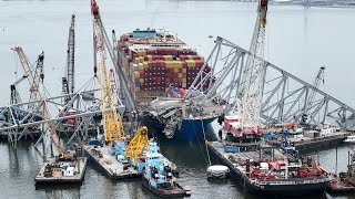 Army official discusses Baltimore bridge wreckage removal 6 weeks after collapse