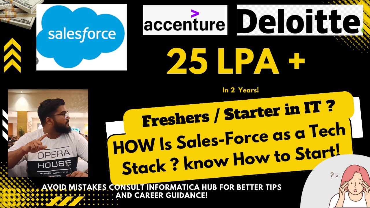 Salesforce as a Tech Stack How to start as a Freshers a Complete Guide ...