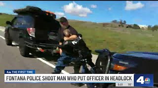 Fontana Police shoot man who put officer in a headlock by NBCLA 44 views 21 minutes ago 3 minutes, 28 seconds