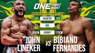 John Lineker vs. Bibiano Fernandes | Full Fight Replay