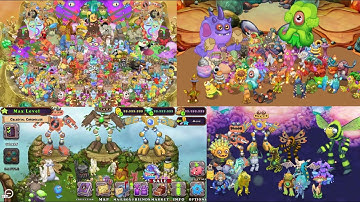 All Episodes of Playing My Singing Monsters But With Unlimited Money?!? (Part 1-4)