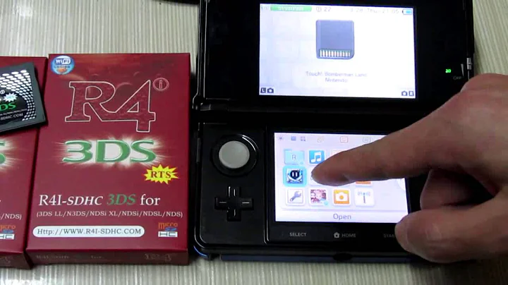 R4 3DS - Both R4i SDHC 3DS V4.5, R4i SDHC 3DS RTS Work on 3DS V5.0.0-11U Now