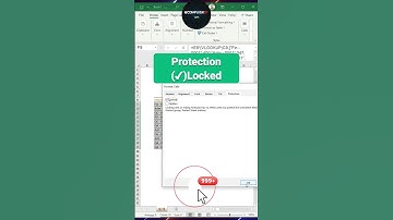 Protect Some Cells in Excel 👍