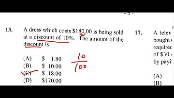 Question 13  | CXC CSEC June 2024 Multiple Choice SOLUTION